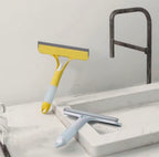 Household Multi-Function Glass Cleaning Mirror with Watering Can 3-In-1 Glass Scraper Window Scraper