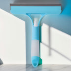Household Multi-Function Glass Cleaning Mirror with Watering Can 3-In-1 Glass Scraper Window Scraper
